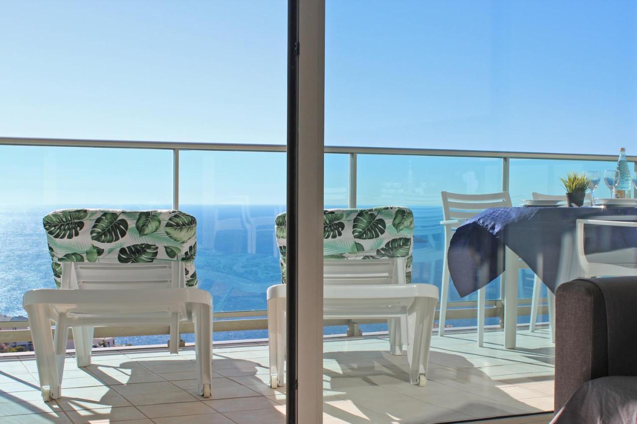 High Rise Apartment On The 39Th Floor With Private Terrace And Sea Views Бенидорм Экстерьер фото